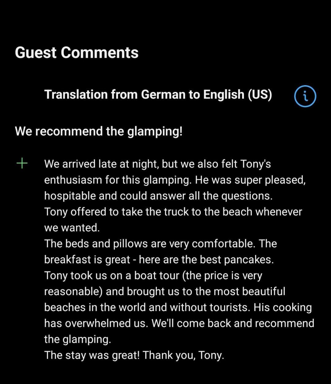 Tony'S Country Glamping With Chalet With Private Wash Room Accommodation Ель-Нідо Екстер'єр фото